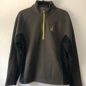 Spyder 1/2 zip sweatshirt